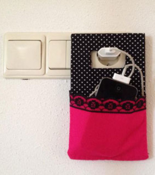 DIY telefoonhouder