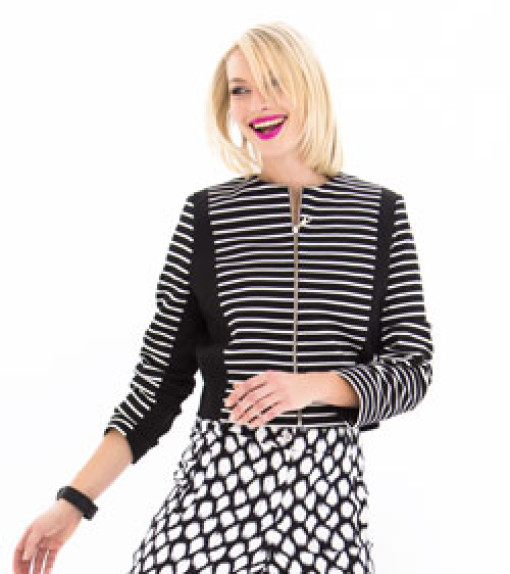 Knipmode patroon jasje maart model 3