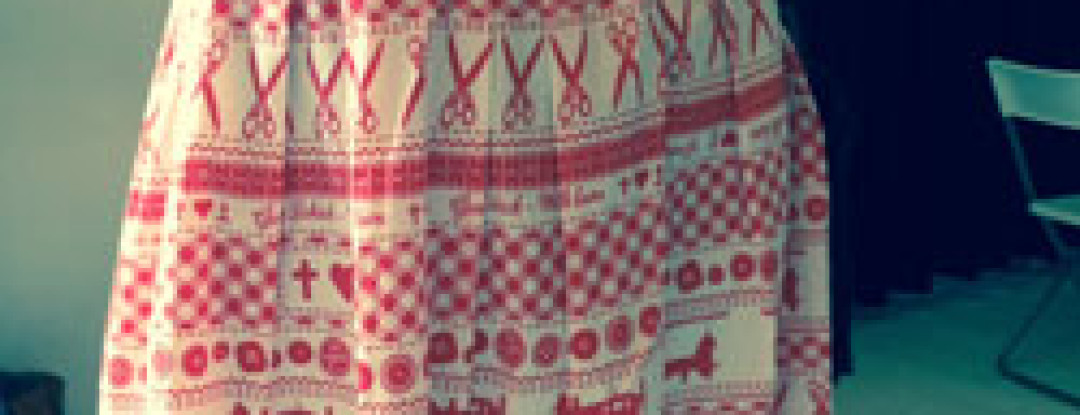 Rok met print