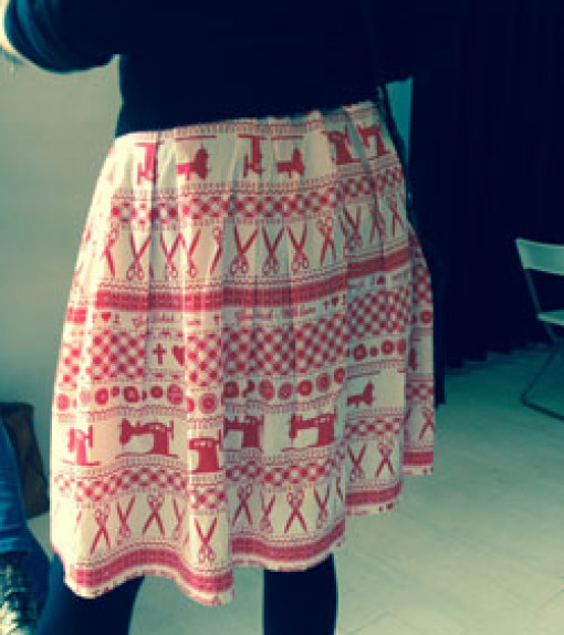 Rok met print