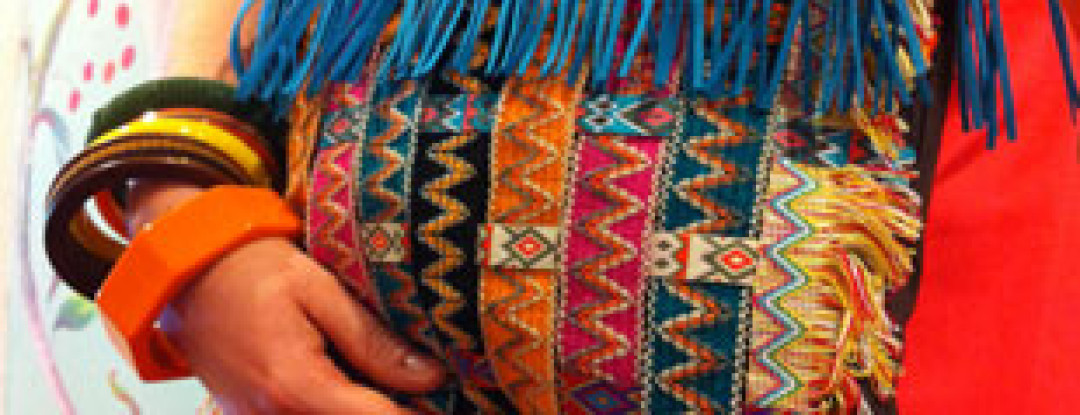 DIY Azteken clutch