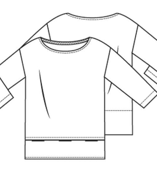 Rechte top (Post-patroon)-790146