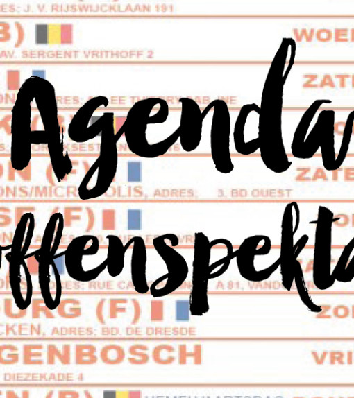 Agenda Stoffenspektakel