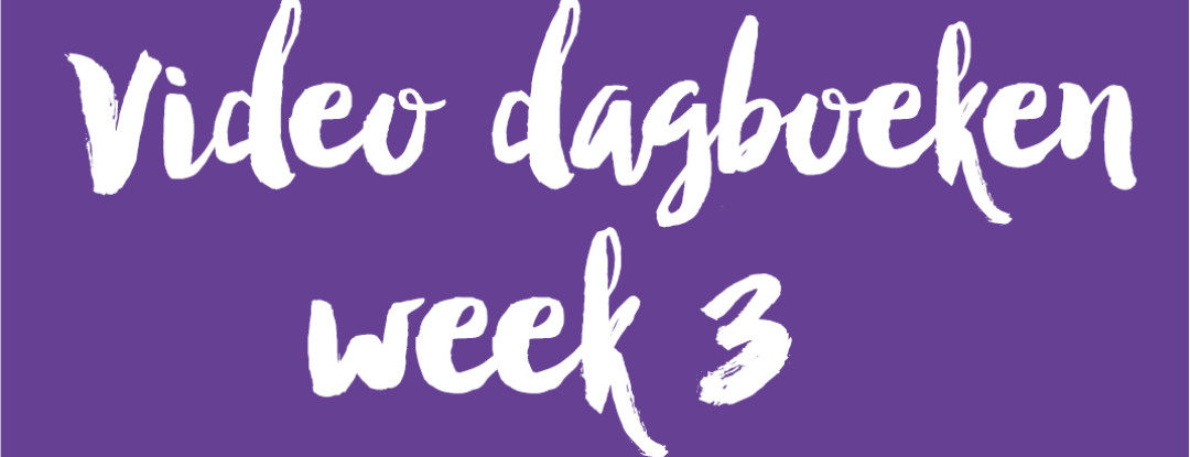 Video dagboeken week 3