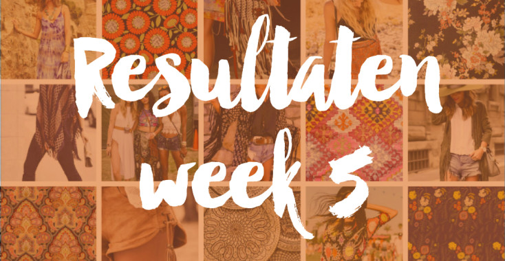 Resultaten Knipster – week 5 | stemming gesloten