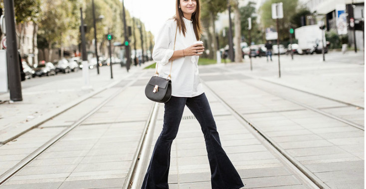 Trend: flared jeans