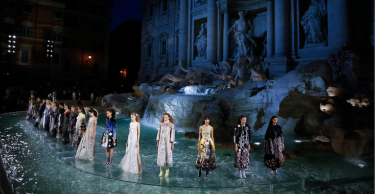 Spectaculaire show van Fendi