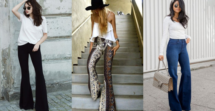 Trend van de straat: flare pants