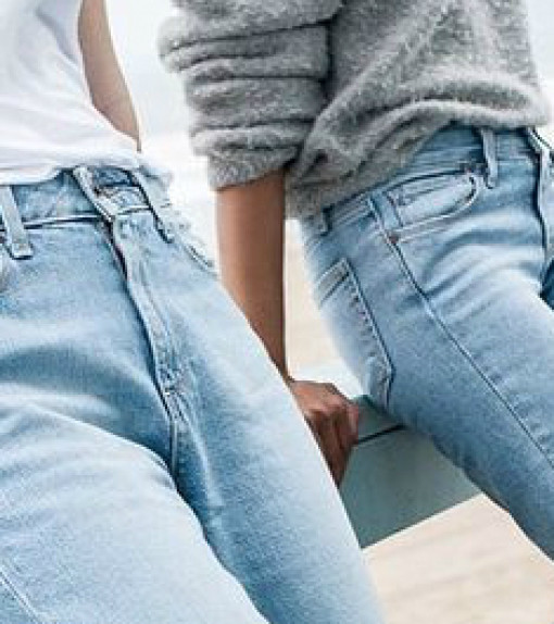 Trend van de straat: mom jeans