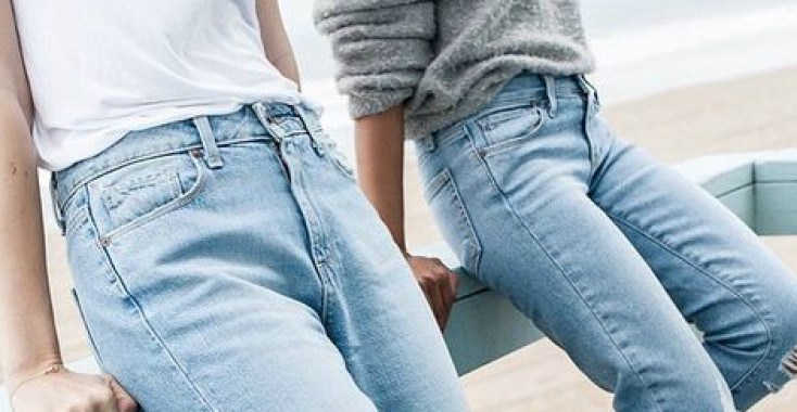 Trend van de straat: mom jeans