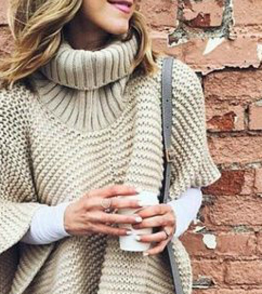 Inspiratie: de poncho
