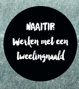 Naaitip: werken met een tweelingnaald