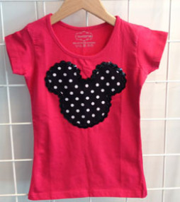 DIY Mickey Mouse shirtje