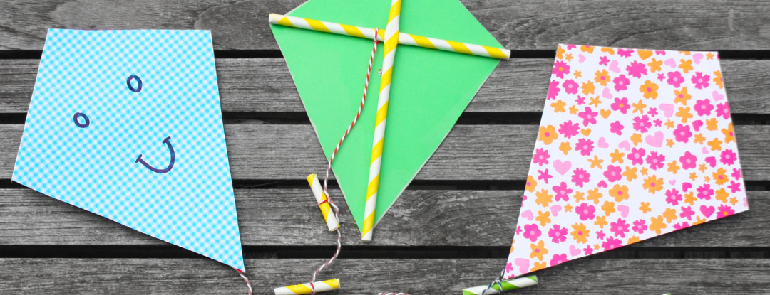 DIY: Zomerse mini-vlieger van rietjes