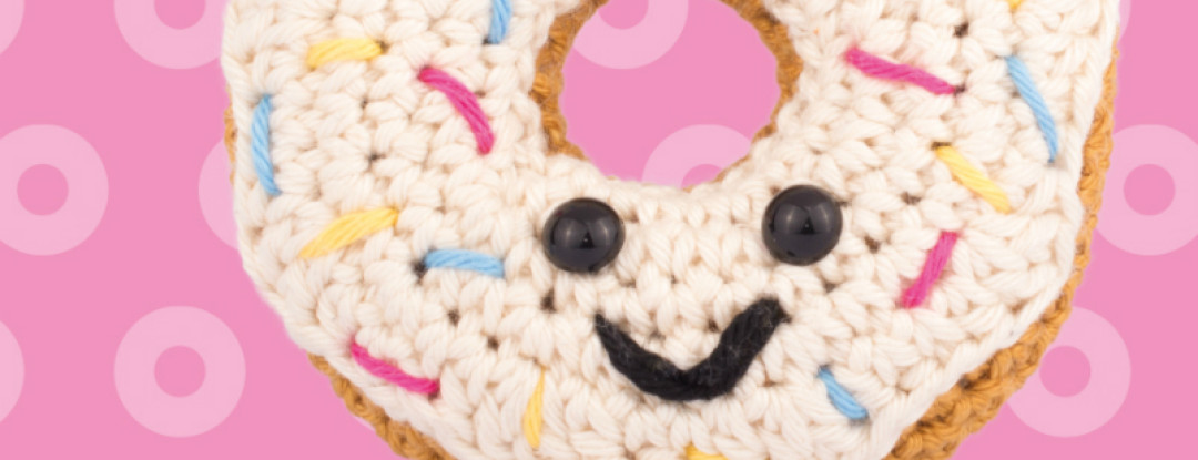 Kawaii haken – gratis donut patroon