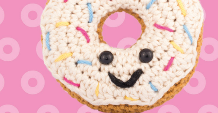 Kawaii haken – gratis donut patroon