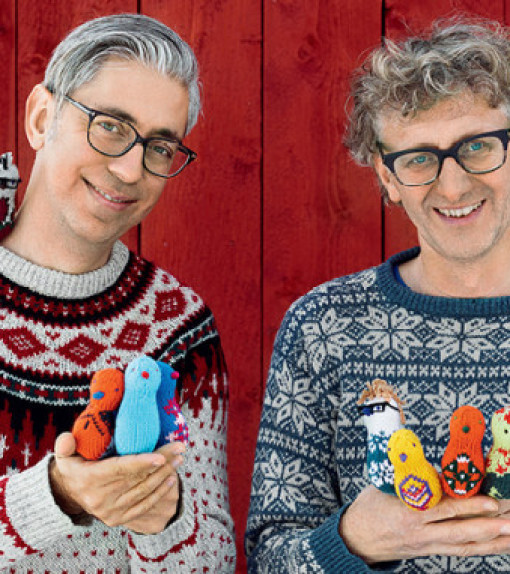 Vogels breien met Arne & Carlos