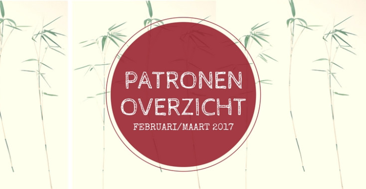 Patronenoverzicht Knippie 1 – februari/maart 2017