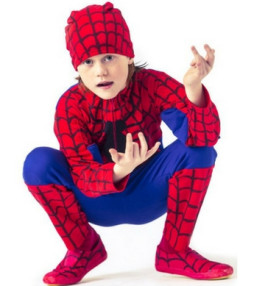 Gratis patroon carnavalspak Spiderman