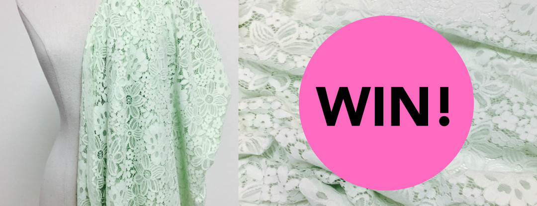 Fabric Friday | WIN Sweet Romance stof