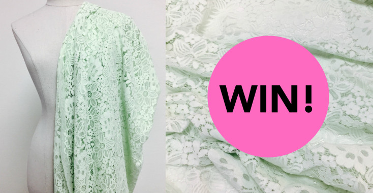 Fabric Friday | WIN Sweet Romance stof