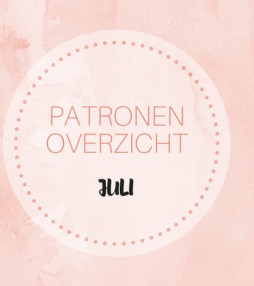 Patronenoverzicht | Knipmode juli 2017