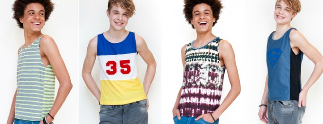 Knippen & plakken | Singlet