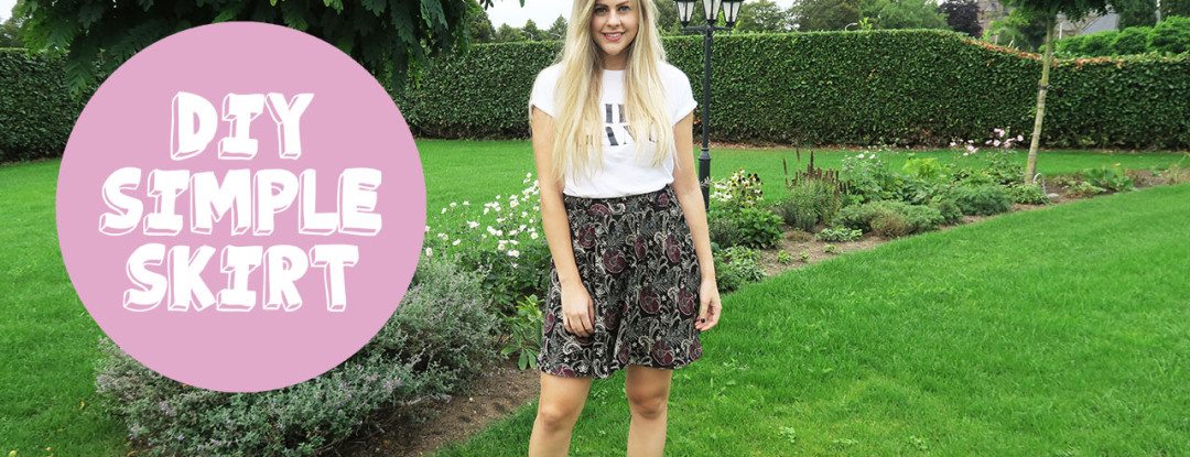 DIY | Simple skirt – Mode met Michelle