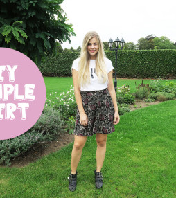 DIY | Simple skirt – Mode met Michelle