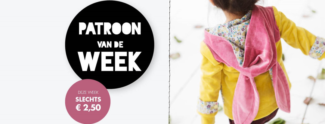 Patroon van de week | Jasje met konijnenoren