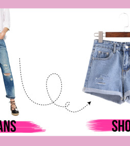 Van jeans naar destroyed shorts | Mode met Michelle