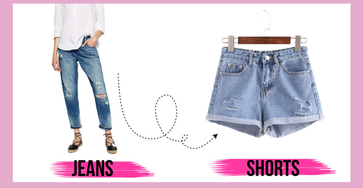 Van jeans naar destroyed shorts | Mode met Michelle