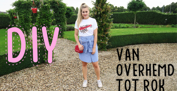 DIY van overhemd naar rok | Mode Met Michelle