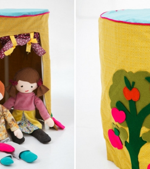 KNIPPIE-poppen Lotte & Luuk | Tent