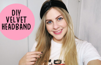 DIY | Velvet haarband – Mode met Michelle