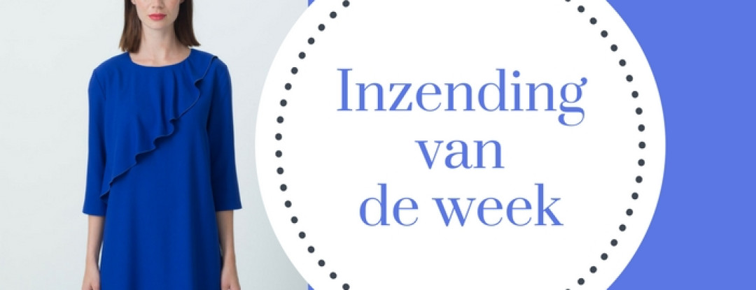 Inzending van de week | Jurk uit Knipmode oktober 2017