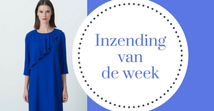 Inzending van de week | Jurk uit Knipmode oktober 2017