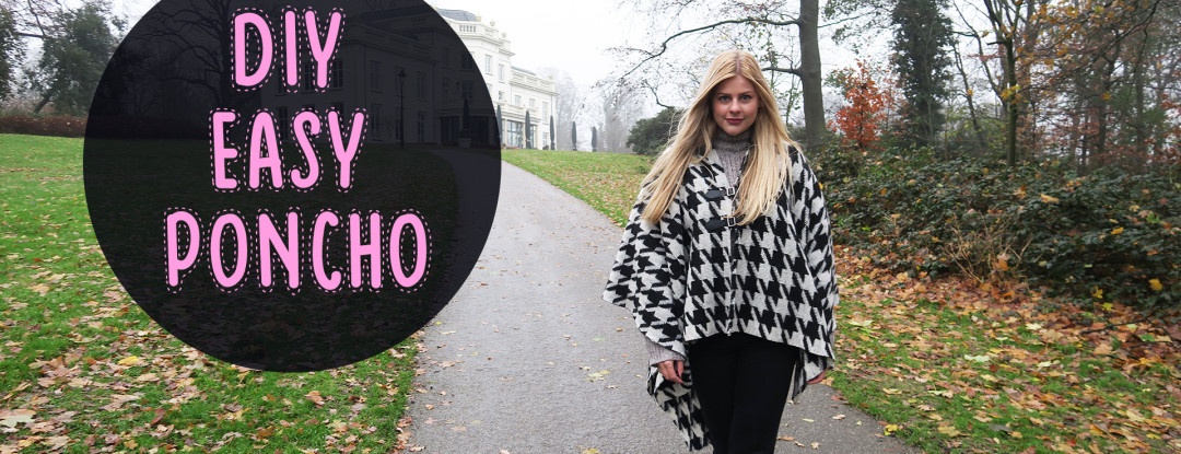 DIY | Easy poncho – Mode met Michelle