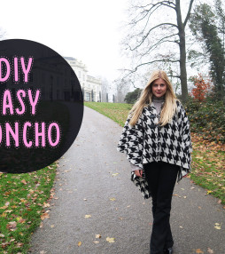 DIY | Easy poncho – Mode met Michelle