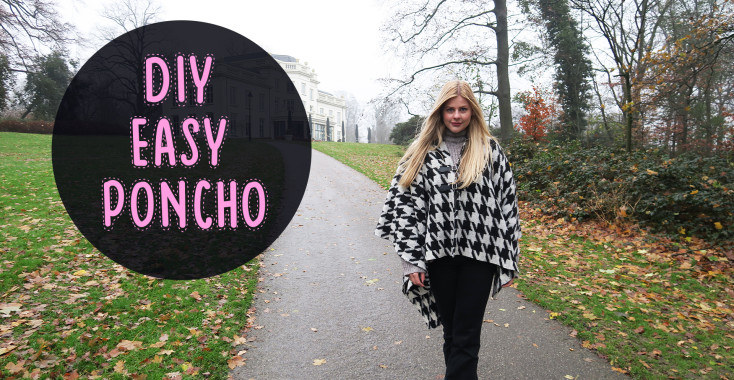 DIY | Easy poncho – Mode met Michelle