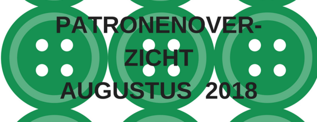 Patronenoverzicht | Knipmode augustus 2018