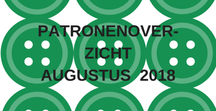 Patronenoverzicht | Knipmode augustus 2018