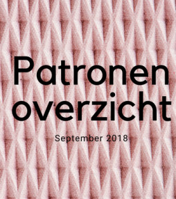 Patronenoverzicht | Knipmode september 2018