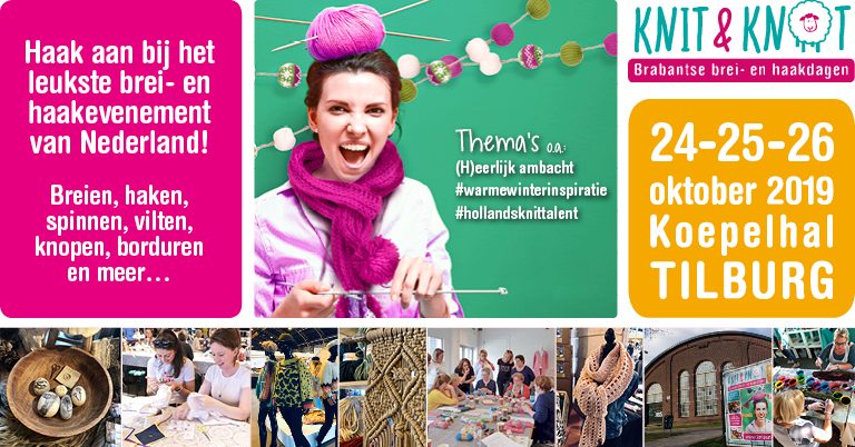 Gezelligheid tijdens de KNIT&KNOT