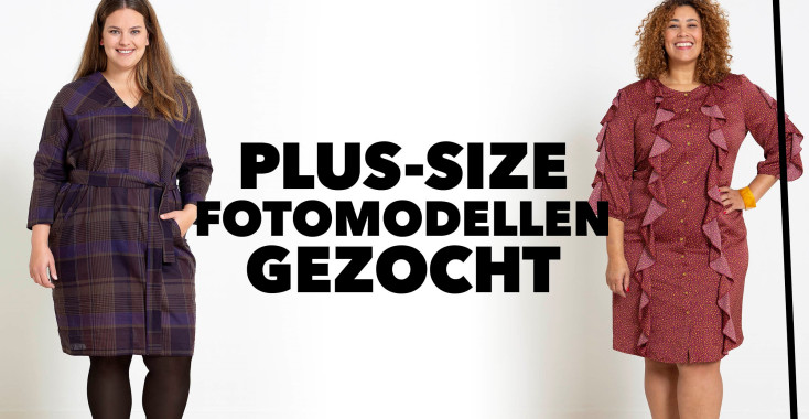 Plus-size fotomodellen gezocht