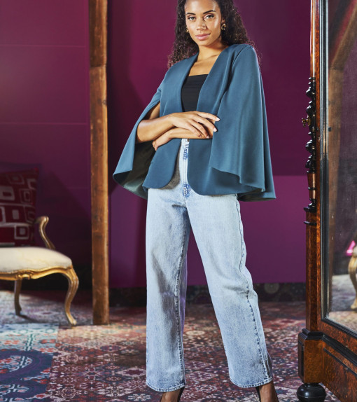 Spaarpatroon Blazer: Mix & Match mouwen en kragen uit Knipmode 2024