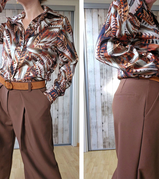 Van schaarplooi tot satijnen blouse – zelf een trendy set naaien met culotte
