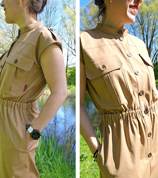 Jump in: Lianne maakt haar favoriete safari-jumpsuit