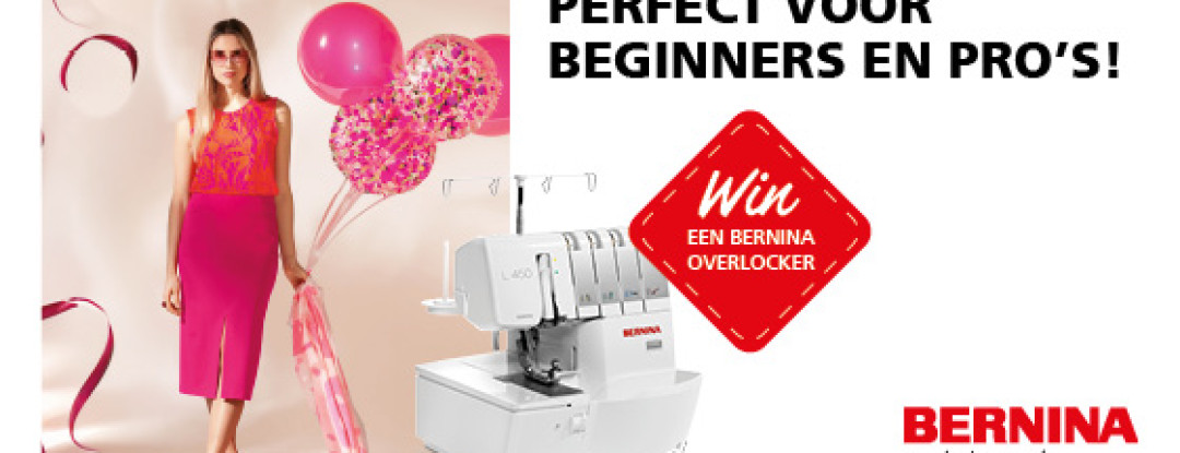 Win een BERNINA BERNINA L 450 én een jaarabonnement op Knipmode!