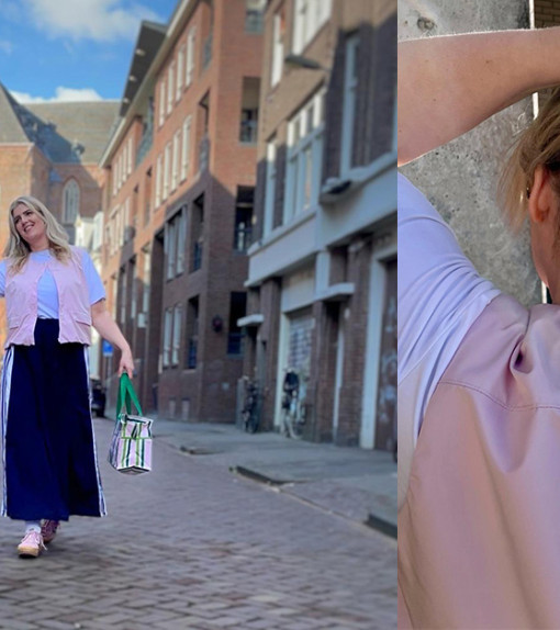 Stralen, creëren en inspireren: body positivity en dopamine-sewing in het kleurrijke verhaal van Femke